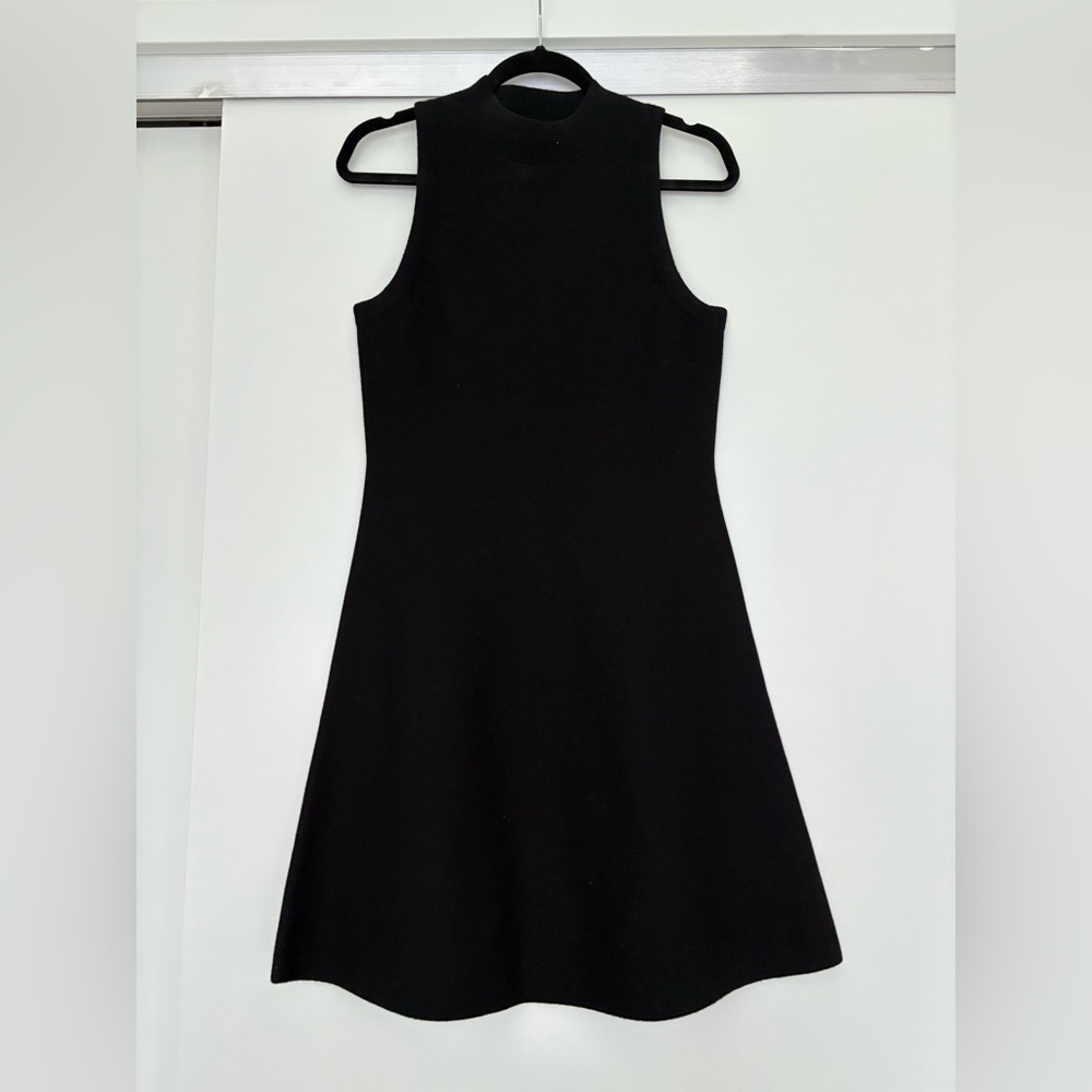 Theory Black Mini Dress